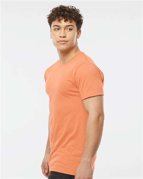 Tultex Unisex Fine Jersey T-Shirt 202 - Heather Cantaloupe