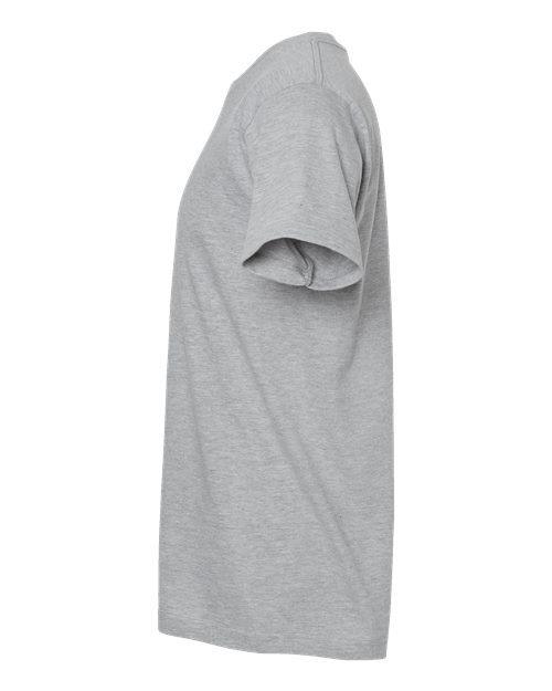 Tultex Unisex Fine Jersey T-Shirt 202 - Heather Grey