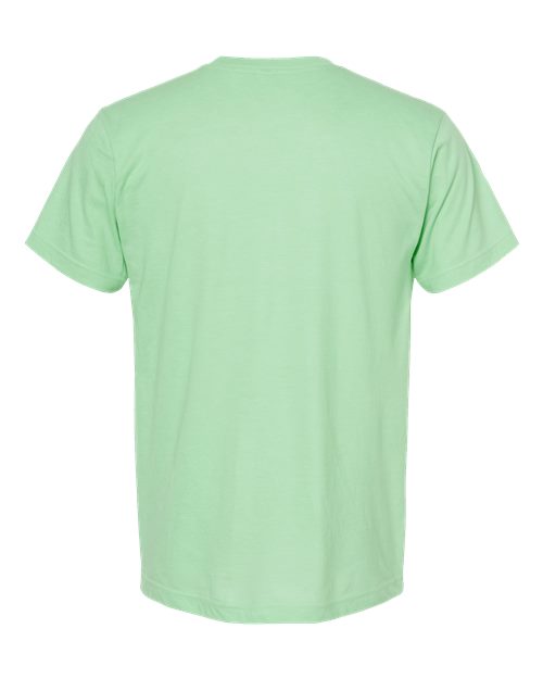 Tultex Unisex Fine Jersey T-Shirt 202 - Heather Neo Mint