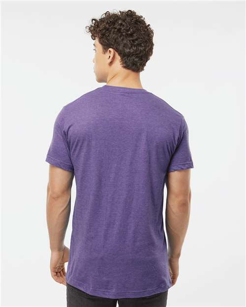 Tultex Unisex Fine Jersey T-Shirt 202 - Heather Purple