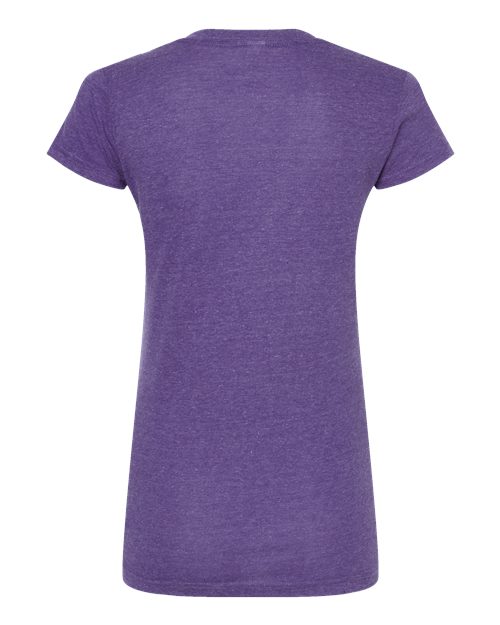 Tultex Women's Poly-Rich V-Neck T-Shirt 244