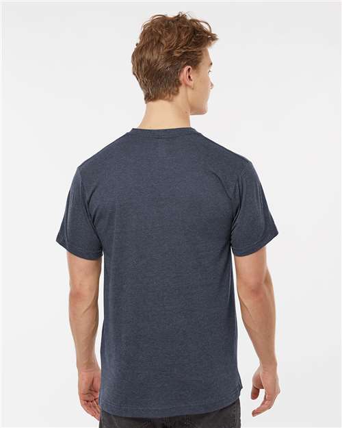 Tultex Men's Poly-Rich V-Neck T-Shirt 207