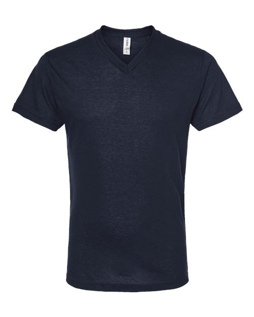 Tultex Men's Poly-Rich V-Neck T-Shirt 207