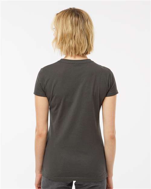 Tultex Women's Fine Jersey Slim Fit T-Shirt 213 - Charcoal