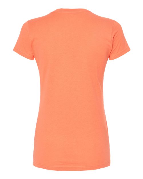 Tultex Women's Fine Jersey Slim Fit T-Shirt 213 - Coral