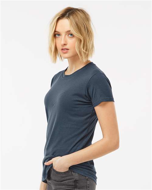 Tultex Women's Fine Jersey Slim Fit T-Shirt 213 - Indigo