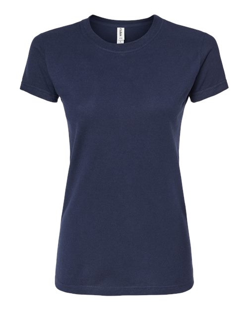 Tultex Women's Fine Jersey Slim Fit T-Shirt 213 - Navy