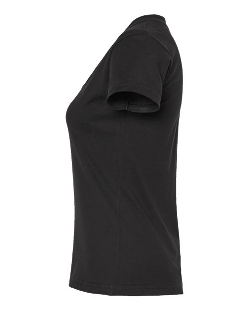Tultex Women's Fine Jersey V-Neck T-Shirt 214