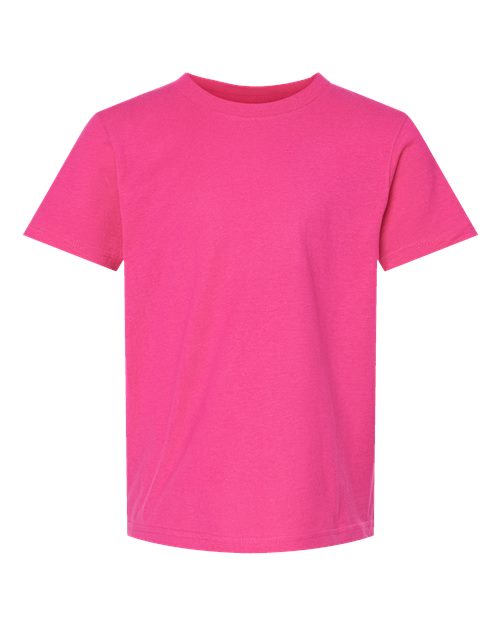 Tultex Youth Fine Jersey T-Shirt 235 - Fuchsia