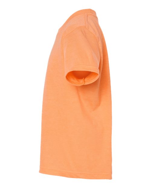 Tultex Youth Fine Jersey T-Shirt 235 - Heather Cantaloupe