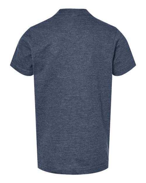 Tultex Youth Fine Jersey T-Shirt 235 - Heather Denim