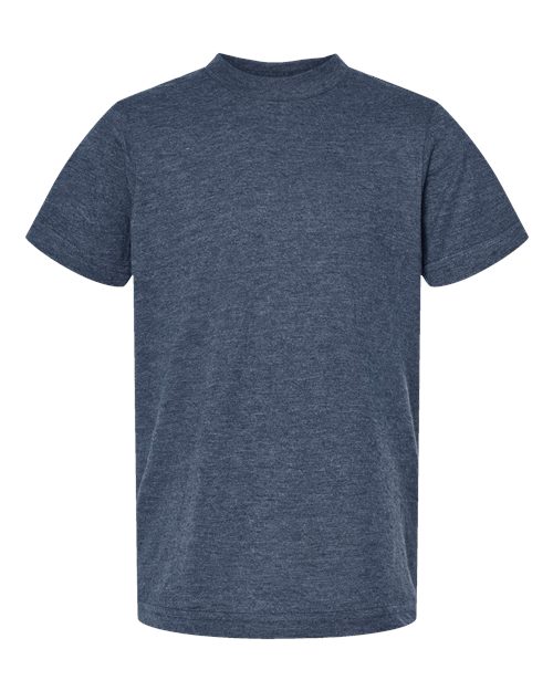 Tultex Youth Fine Jersey T-Shirt 235 - Heather Denim