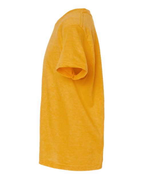 Tultex Youth Fine Jersey T-Shirt 235 - Heather Mellow Yellow