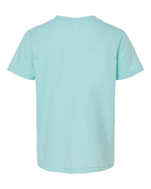 Tultex Youth Fine Jersey T-Shirt 235 - Heather Purist Blue