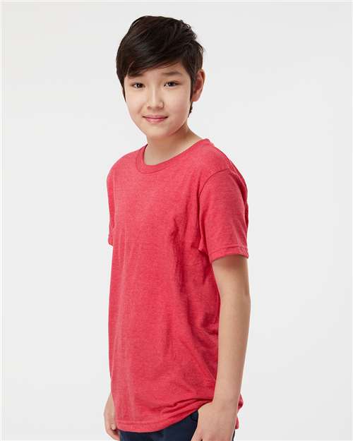 Tultex Youth Fine Jersey T-Shirt 235 - Heather Red