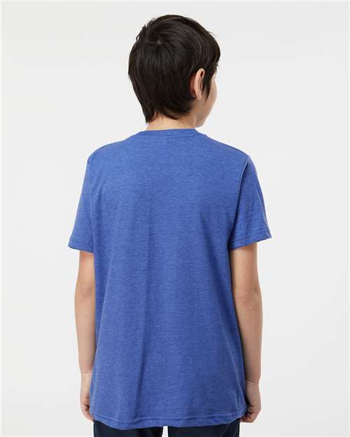 Tultex Youth Fine Jersey T-Shirt 235 - Heather Royal