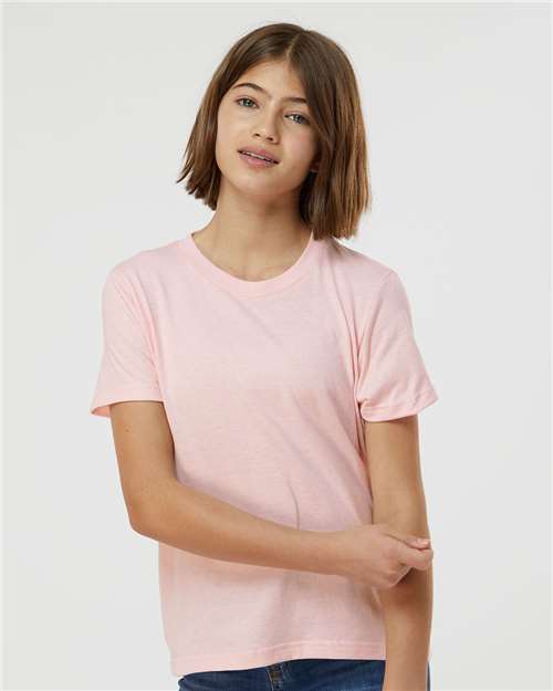 Tultex Youth Fine Jersey T-Shirt 235 - Pink