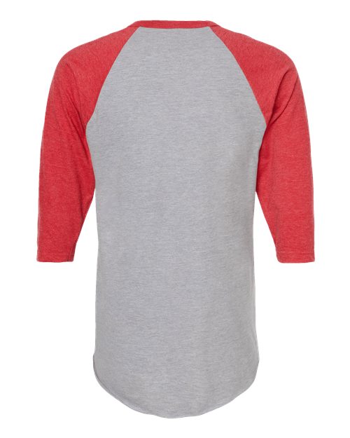 Tultex Unisex Fine Jersey Raglan T-Shirt 245