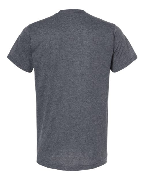 Tultex Unisex Poly-Rich T-Shirt 241 - Heather Navy