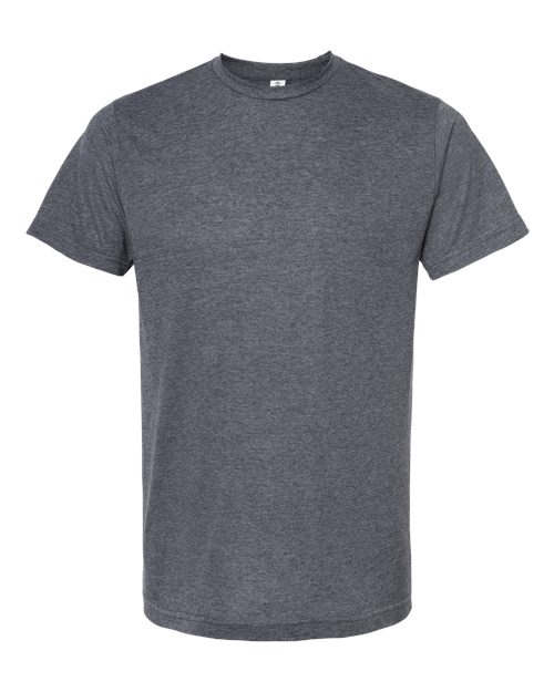 Tultex Unisex Poly-Rich T-Shirt 241 - Heather Navy