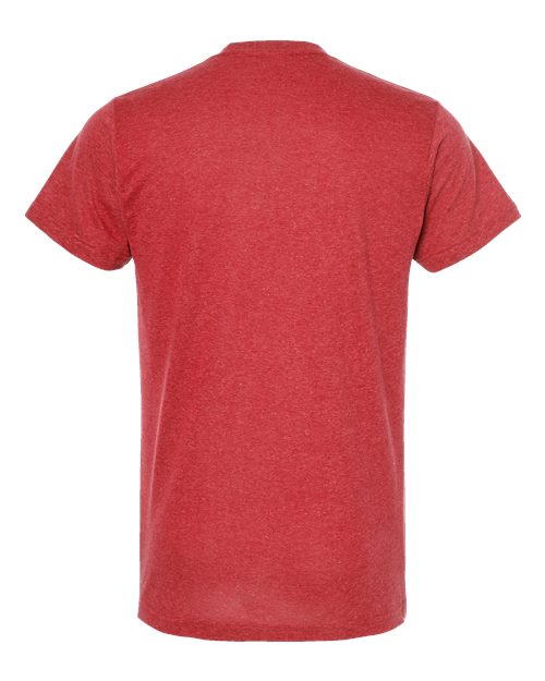 Tultex Unisex Poly-Rich T-Shirt 241 - Heather Red