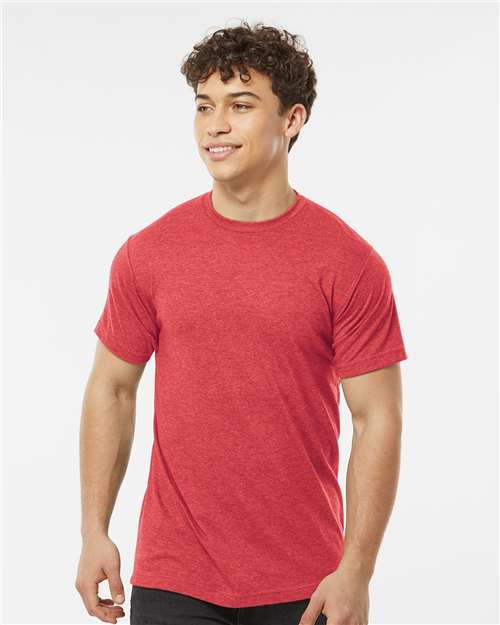 Tultex Unisex Poly-Rich T-Shirt 241 - Heather Red