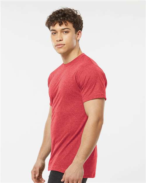 Tultex Unisex Poly-Rich T-Shirt 241 - Heather Red