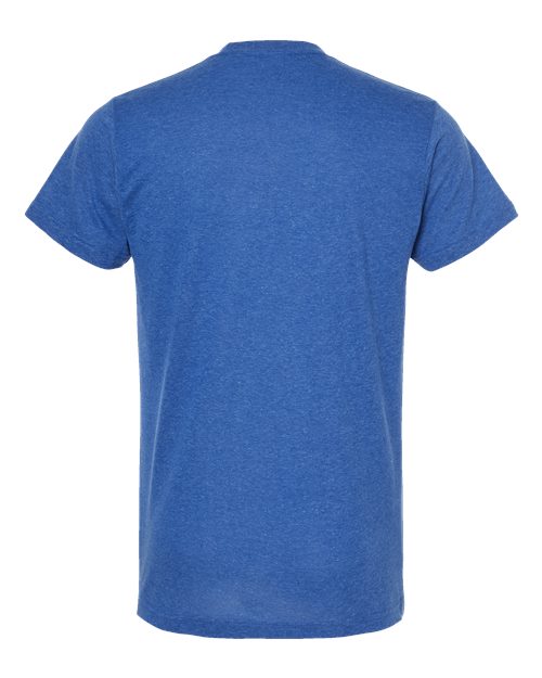 Tultex Unisex Poly-Rich T-Shirt 241 - Heather Royal