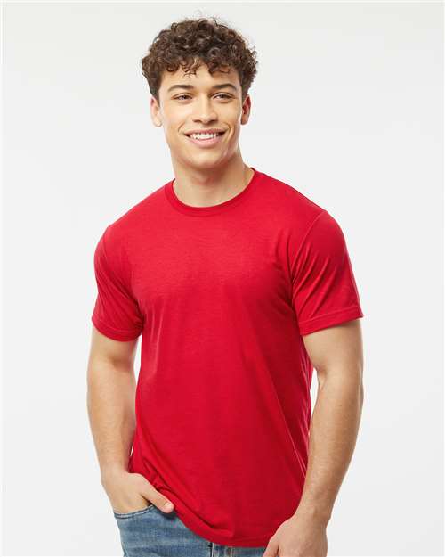 Tultex Unisex Poly-Rich T-Shirt 241 - Red