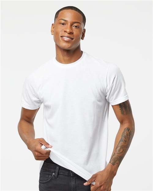 Tultex Unisex Poly-Rich T-Shirt 241 - White