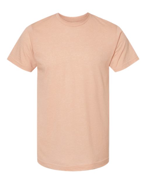 Tultex Unisex Poly-Rich T-Shirt 241 - Heather Peach