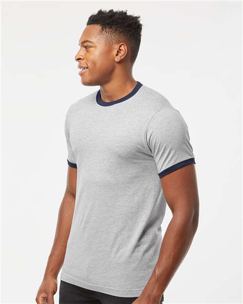 Tultex Unisex Fine Jersey Ringer T-Shirt 246