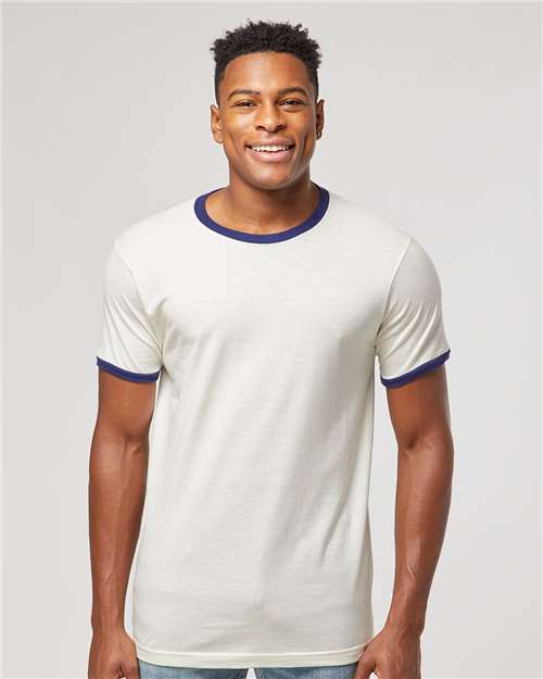Tultex Unisex Fine Jersey Ringer T-Shirt 246