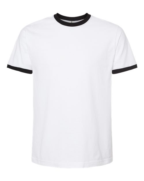 Tultex Unisex Fine Jersey Ringer T-Shirt 246