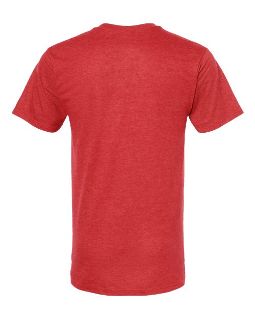Tultex Unisex Heavyweight Jersey T-Shirt 290 - Heather Red