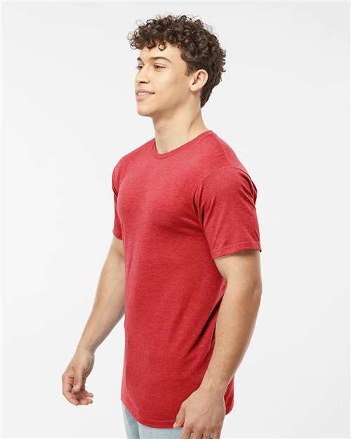 Tultex Unisex Heavyweight Jersey T-Shirt 290 - Heather Red