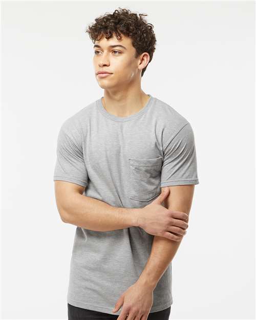 Tultex Unisex Heavyweight Jersey Pocket T-Shirt 293