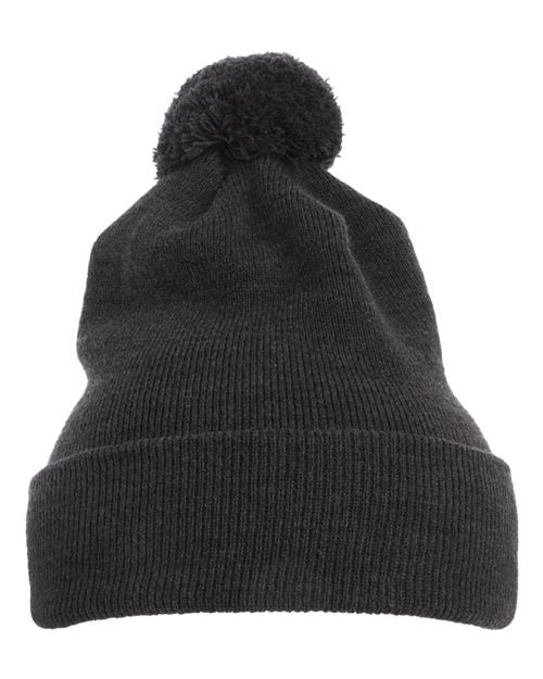 YP Classics Pom-Pom Cuffed Knit Beanie 1501P