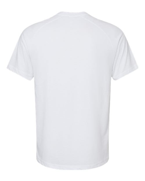 BELLA + CANVAS Men's Heather CVC Raglan Tee 3201