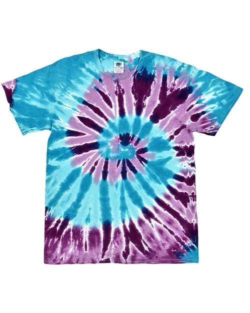 Colortone Unisex Multi-Color Tie-Dyed T-Shirt 1000