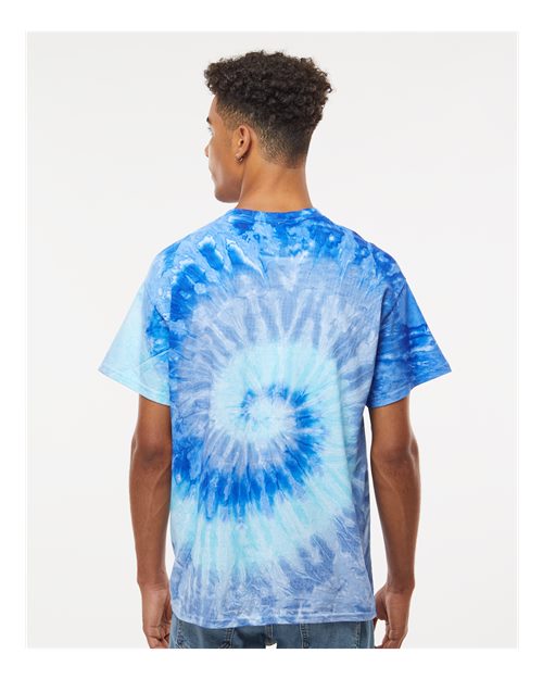 Colortone Unisex Multi-Color Tie-Dyed T-Shirt 1000