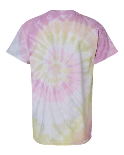 Colortone Unisex Multi-Color Tie-Dyed T-Shirt 1000 - Desert Rose