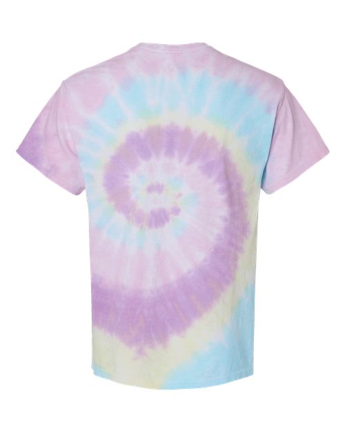 Colortone Unisex Multi-Color Tie-Dyed T-Shirt 1000 - Jellybean