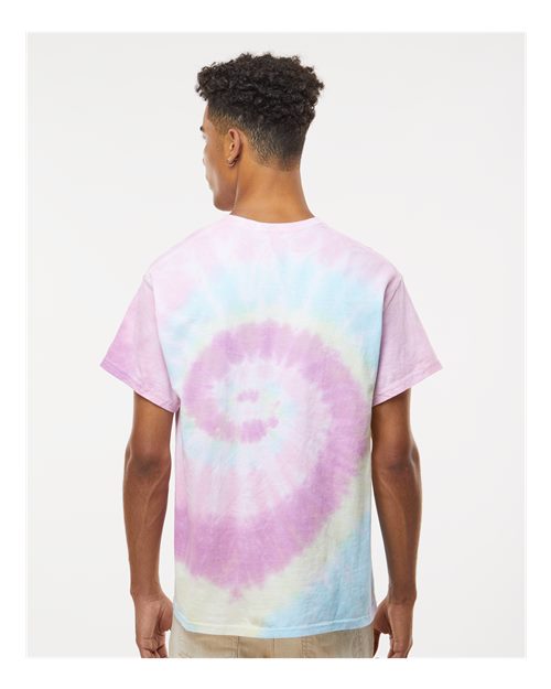 Colortone Unisex Multi-Color Tie-Dyed T-Shirt 1000 - Jellybean