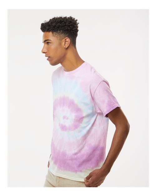 Colortone Unisex Multi-Color Tie-Dyed T-Shirt 1000