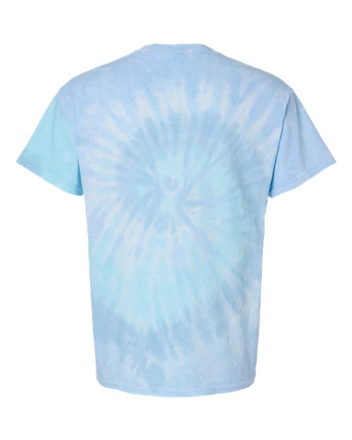 Colortone Unisex Multi-Color Tie-Dyed T-Shirt 1000 - Lagoon