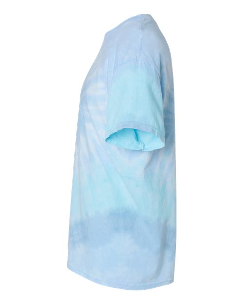 Colortone Unisex Multi-Color Tie-Dyed T-Shirt 1000 - Lagoon