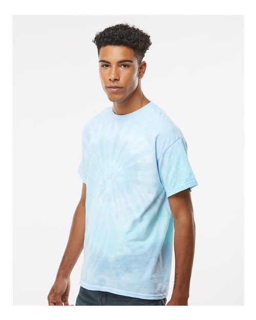 Colortone Unisex Multi-Color Tie-Dyed T-Shirt 1000 - Lagoon