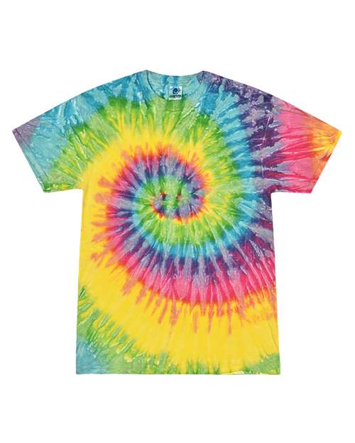 Colortone Unisex Multi-Color Tie-Dyed T-Shirt 1000 - Saturn