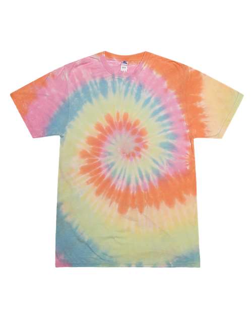 Colortone Unisex Festival Tie-Dyed Burnout T-Shirt 1090